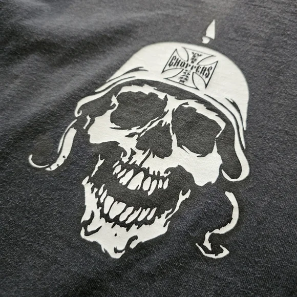 Vintage West Coast Choppers Long Sleeve Shirt SIZE L - Picture 6 of 8